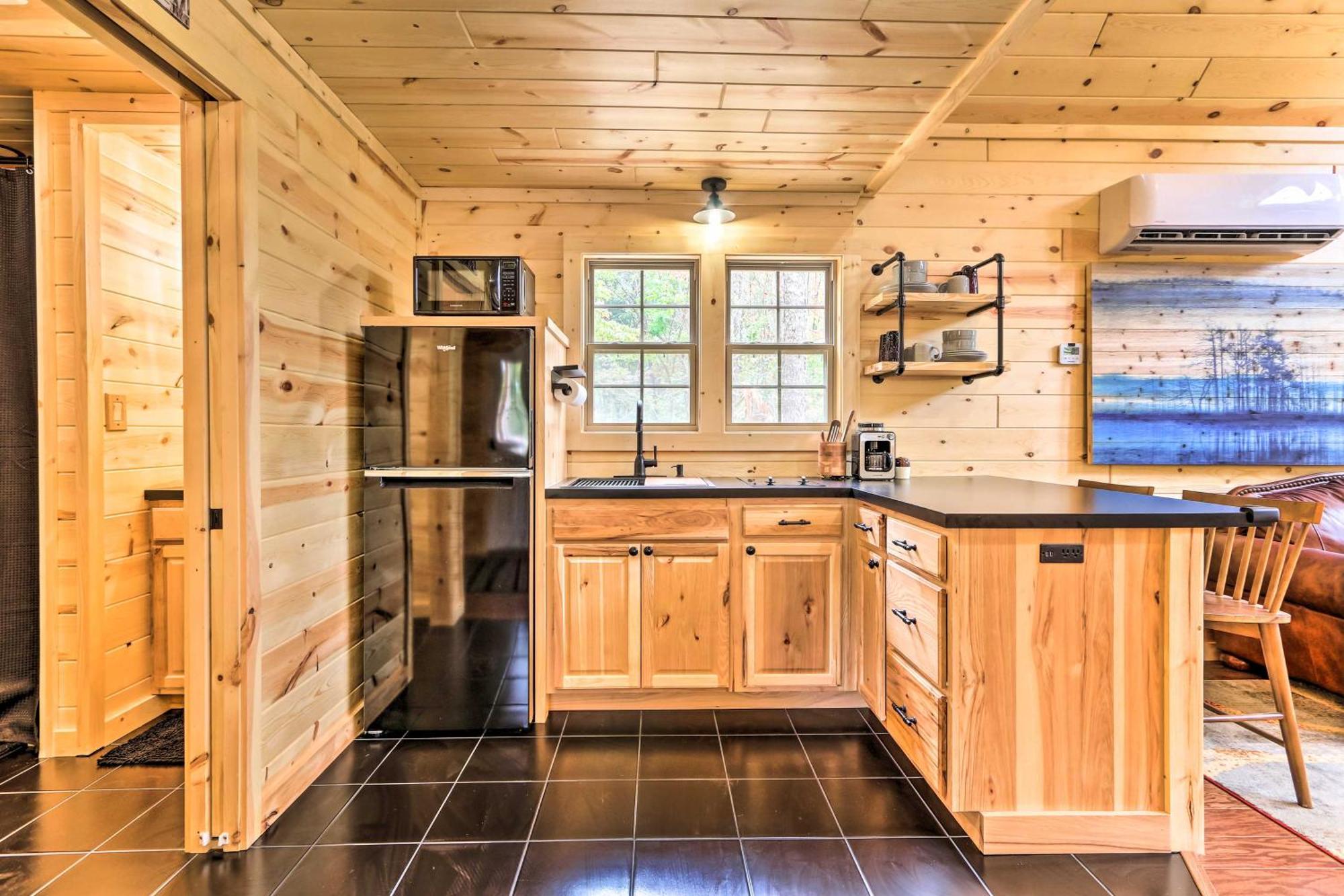 Idyllic Cabin In The Heart Of Hocking Hills Rockbridge Exterior foto